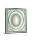 Aqua Ripple - 28" x 34" Framed Wall Art - Light Blue