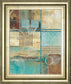 Natures Magic I By Norm Olson - Framed Print Wall Art - Light Blue