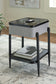 Jorvalee - Accent Table with Speaker - Gray / Black