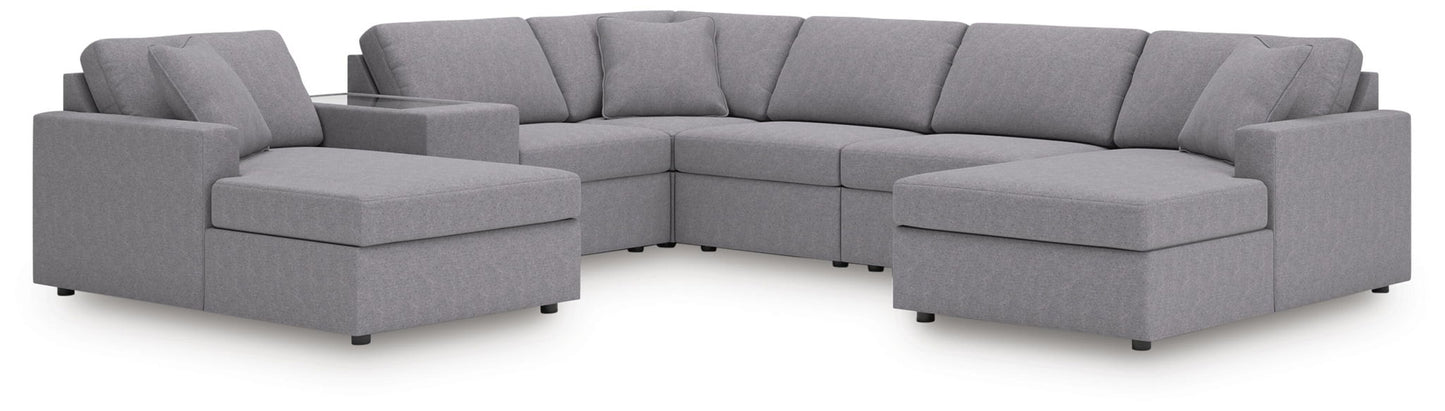 Modmax - U-Shaped Sectional - Granite