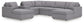 Modmax - U-Shaped Sectional - Granite