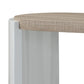 Zoma - Sofa Table - Oak & White High Gloss