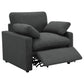 Collins - Upholstered Power Recliner Chair