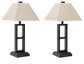 Deidra - Metal Table Lamp (Set of 2) - Black