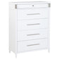 Gracemont - 5-Drawer Bedroom Chest Of Drawers - White