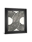 Over The Rainbow BW II By Moira Hershey - Framed Print Wall Art - Black