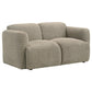 Dorset - Fabric Upholstered Round Track Arm Loveseat