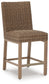 Walton Bridge - Barstool (Set of 2) - Driftwood