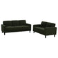 Ruth - Upholstered Track Arm Sofa Set