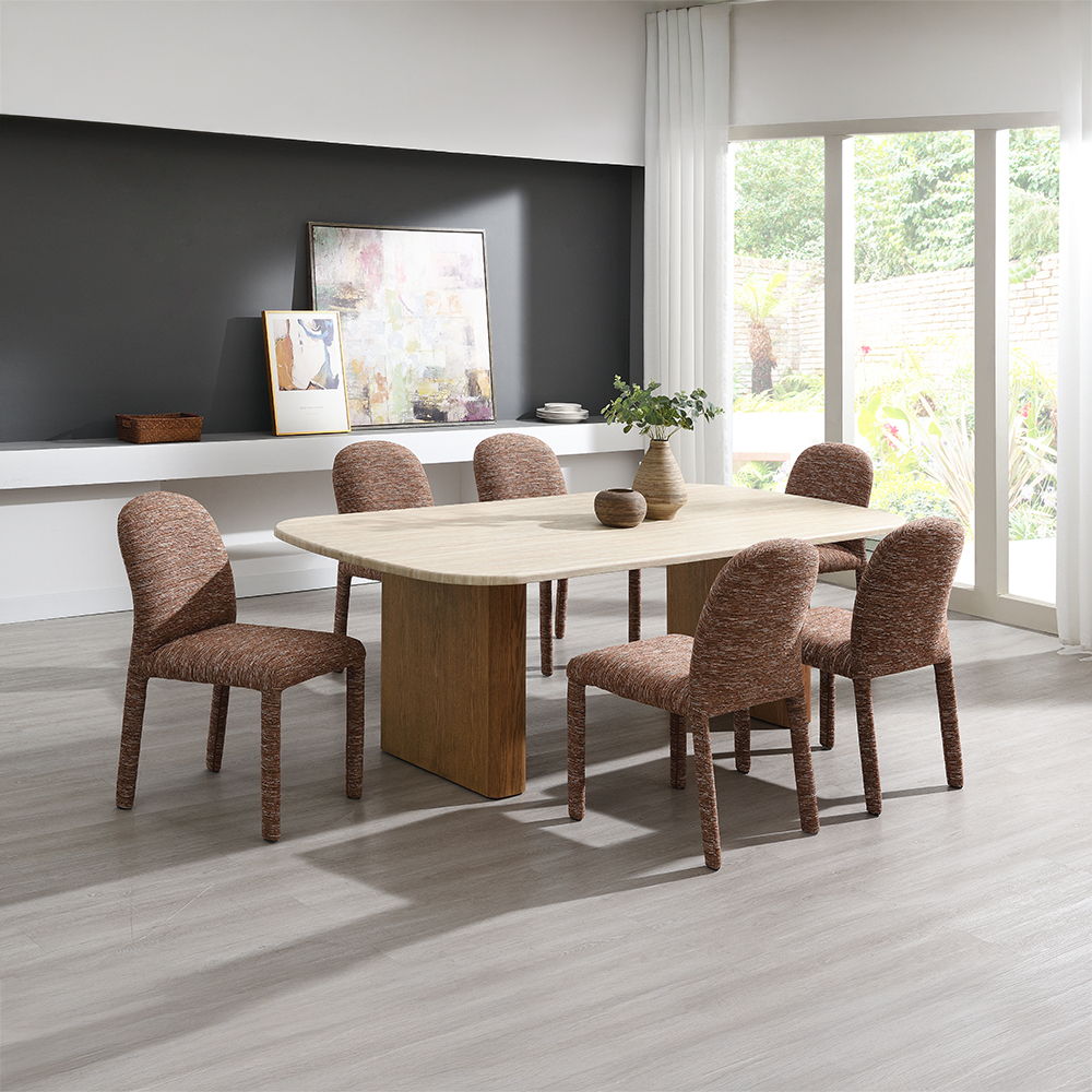 Lidi - Dining Table - Brown / Natural
