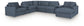 Modmax - U-Shaped Sectional - Ink