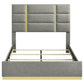 Ines - Fabric Upholstered Panel Bed