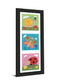 Garden Party I By Sophie Harding - Framed Print Wall Art - Blue