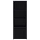 Winfield - 3-Sheld Media Tower Entertainment Pier - Black