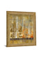 Golden Cityscape - 28" x 34" Framed Wall Art - Gold