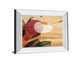 Floral Inspiration I By Abellan - Mirror Framed Print Wall Art - Beige