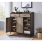 Pavati - 48" Shoe Cabinet - Rustic Gray Oak