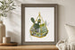 22x26 Wild Terrarium I By Grace Popp - Green