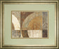 Circular Sculpture By Wild Apple Portfolio - Framed Print Wall Art - Light Brown