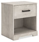 Shawburn - One Drawer Night Stand - Gray