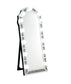 Noralie - 63" Accent Floor Mirror - Mirrored & Faux Diamonds