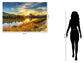 Tempered Glass With Foil - Lake By the Mountain - Yellow