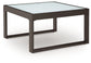 Beachloft - Square Cocktail Table - Black / Gray