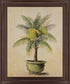 Verdant Fronds - 28" x 34" Framed Wall Art - Beige