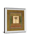 Classic Palm I By Rebecca Burton - Mirror Framed Print Wall Art - Light Brown