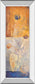 May Il By Volk - Mirror Framed Print Wall Art - Orange