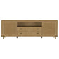 Arini - Rattan Cane 2-Door TV Stand Media Console