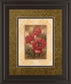 Daphne's Poppies By Vivian Flasch - Framed Print Wall Art - Light Brown