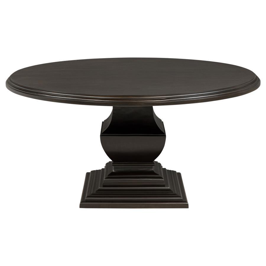 Twyla - Round Wood Dining Room Table Set