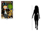 Cartoon Tycoon Mashup - 32" x 48" Framed Wall Art - Black