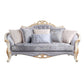 Galelvith - Sofa With 6 Pillow - Gray Fabric