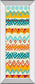 Navajo Mission Il By Nicholas Biscardi - Mirror Framed Print Wall Art - Orange