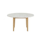 Essence - 54" Round Dining Table With Marble Top