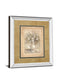 Bounty I By Vivian Flasch - Mirror Framed Print Wall Art - Light Brown