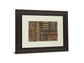 Kuba Abstract By Sue Schlabach - Framed Print Wall Art - Light Brown