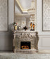 Sorina - Fireplace - Antique Silver