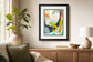 34x40 Jazzy Jungle II By Annie Warren - Green