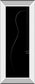 Curves-jonas By 1x - Mirrored Frame Wall Art - Black