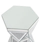 Noralie - 71" X 39" Dining Table - Mirrored & Faux Diamonds