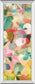 Happy Garden II By Danhui Nai - Mirrored Frame Wall Art - Pink
