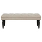 Marsha - 52" Upholstered Entryway Accent Bench - Latte