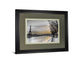 River Seine And The Eiffel Tower By Assaf Frank - Framed Print Wall Art - Gray