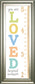 18x42 Loved Beyond Measture Growth Chart By Marla Rae - White