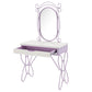 Priya II - Vanity Set - White & Light Purple