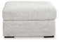 Cuddle Plush - Oversized Accent Ottoman - Arctic