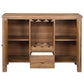Pascaline - Server - Rustic Brown & Oak